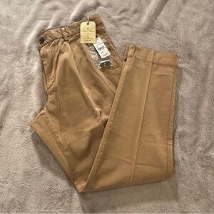 NWT Brooks Brothers Elliot Fit Tan Chinos for Men Garment Dyed Collection